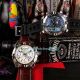 High Replica Breitling Chronometre Grey Dial Silver Gray Bezel  Black Leather Strap Watch 43mm (3)_th.jpg